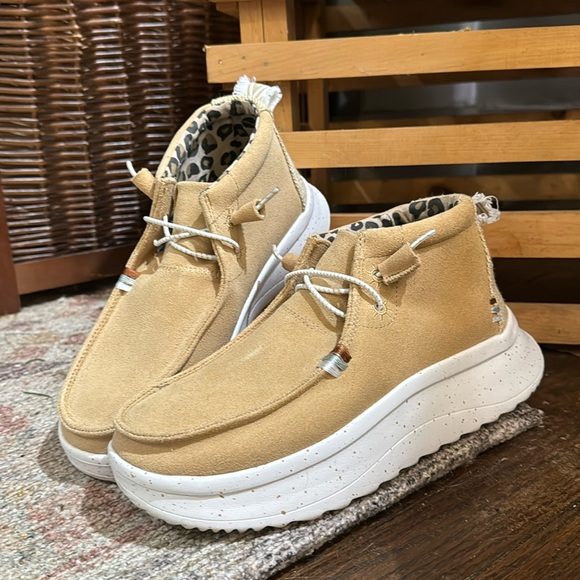 Hey Dude Shoes Brand New Hey Dude Platform Poshmark